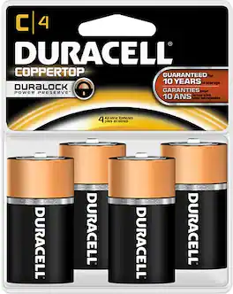 Duracell - C Batteries (4-Pack)
