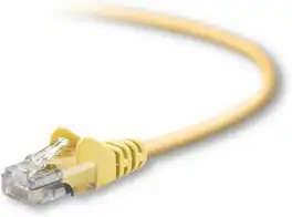 Belkin - A3L791-10-YLWS 10-feet CAT5e Ethernet Network Patch Cable - RJ-45 Male to RJ-45 Male - Yellow