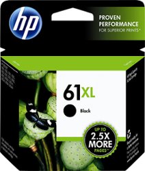 HP - 61XL High-Yield Ink Cartridge - Black - Front_Zoom