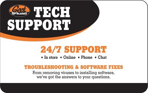 Customer Reviews Geek Squad Tech Support Membership 1 Year TECH   1853259cv1a 