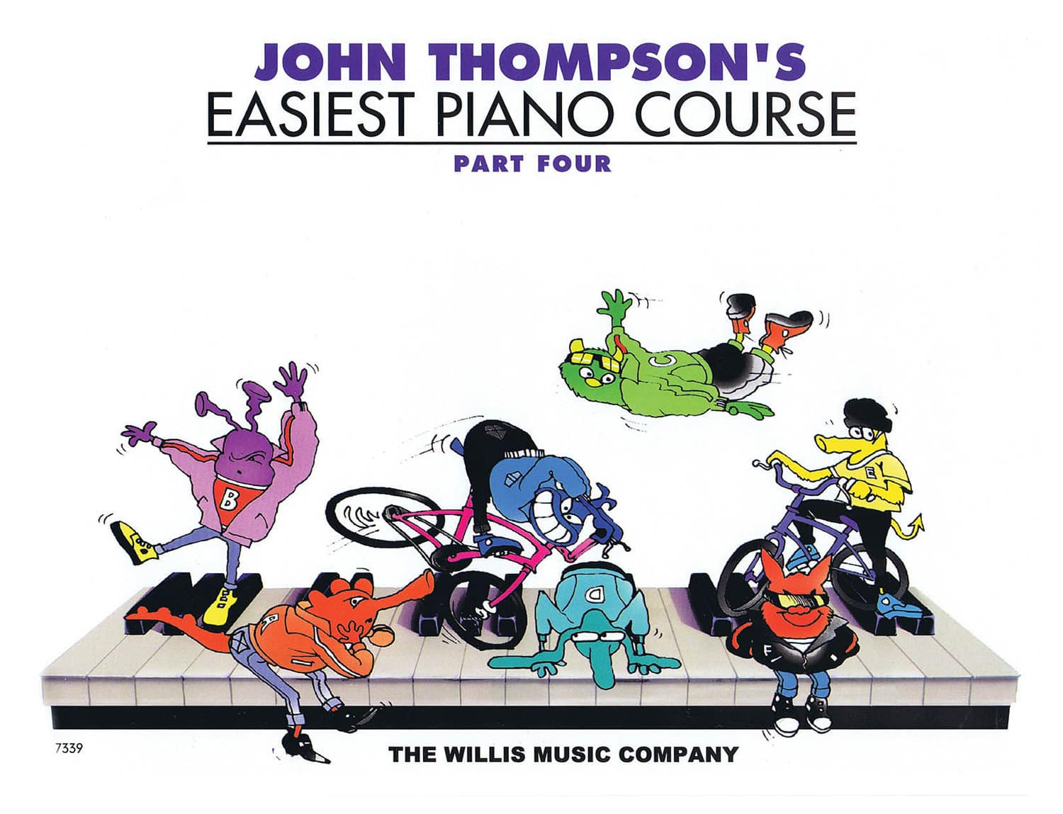 Front. Hal Leonard - John Thompson's Easiest Piano Course Part 4 Instructional Book - Multi.