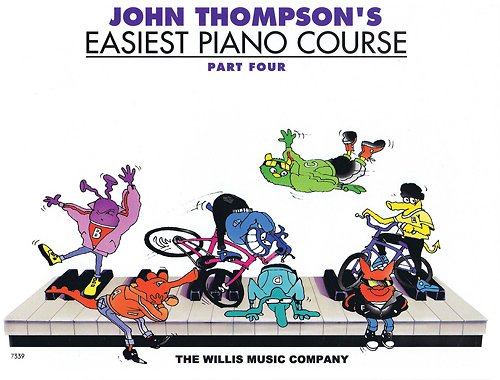 Hal Leonard – John Thompson’s Easiest Piano Course Part 4 Instructional Book – Multi