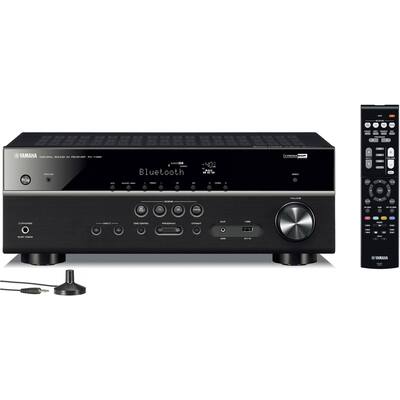 Yamaha RX V385 5.1 Channel AV Receiver Bundle RX-V385BL_AG2-1 Yamaha RX V385 5.1 Channel AV Receiver Bundle RX-V385BL_AG2-1
