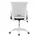 Alt View 13. CorLiving - Workspace Mesh Back Office Chair - Grey and White.