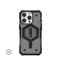 UAG - Pathfinder Clear Case with Magsafe for Apple iPhone 16 Pro - Ash - Front_Zoom