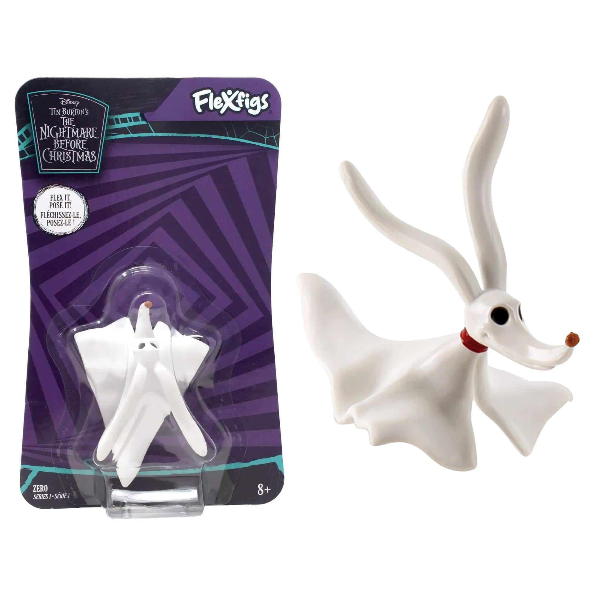 TCG Toys - Disney The Nightmare Before Christmas Flexfig | Zero - White