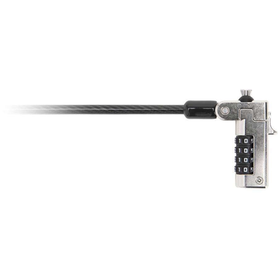 Alt View 1. Kensington - Kensington Slim N17 Serialized Combination Lock for Wedge-Shaped Slots - 4-digit - Combination Lock - Black - For.