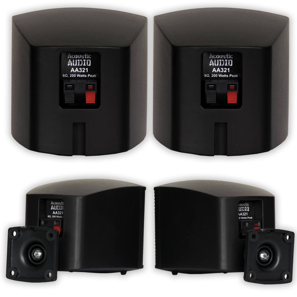 Acoustic Audio by Goldwood AA321B and AA40CB Indoor Speakers