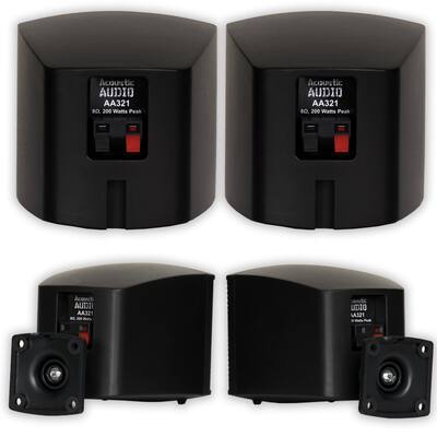 Acoustic Audio by Goldwood AA321B and AA40CB Indoor Speakers Acoustic Audio by Goldwood AA321B and AA40CB Indoor Speakers