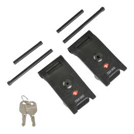 SKB - TSA 2 Latch Kit for iSeries Cases, Travel Approved Lock Set with Keys & Pins - Black