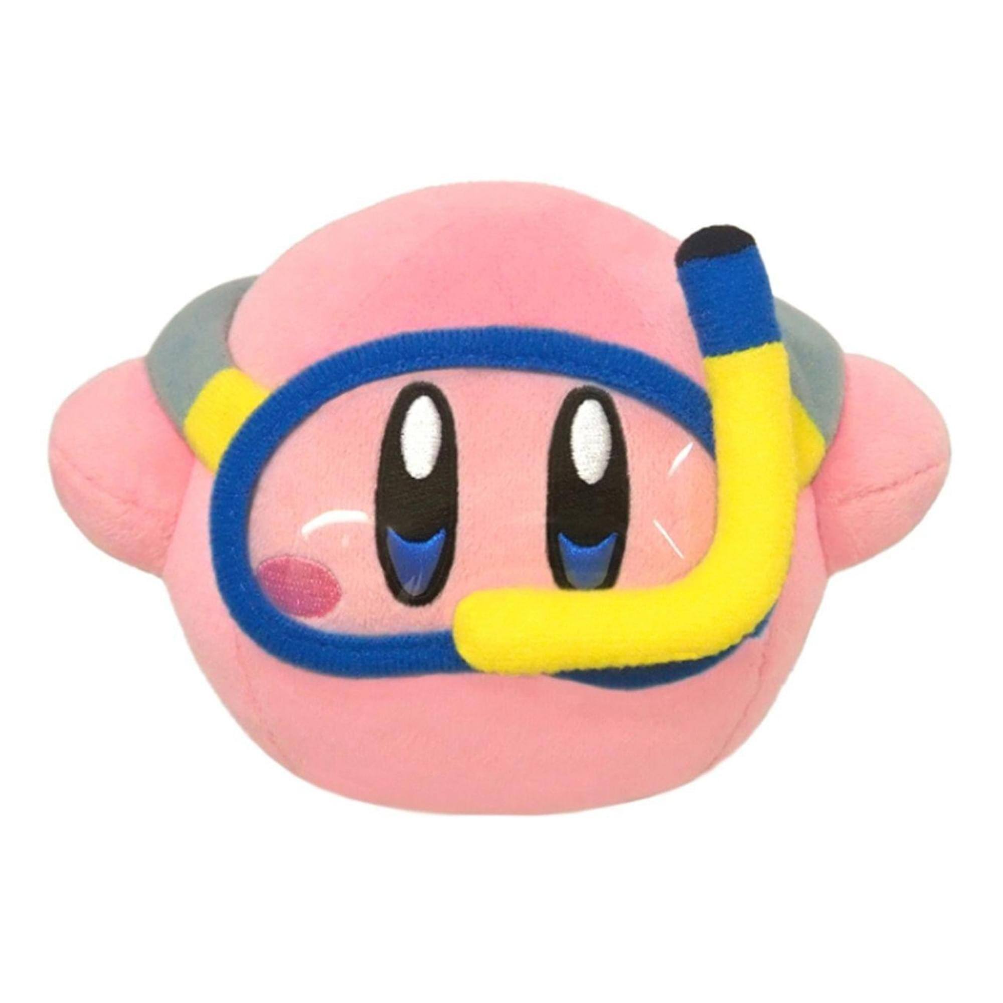 Alt View 1. Little Buddy - Kirby Swim 6 Inch Collector Plush - Pink.