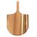 Alt View 2. MegaChef - MegaChef Acacia Wood Pizza Peel and Serving Board - Brown.