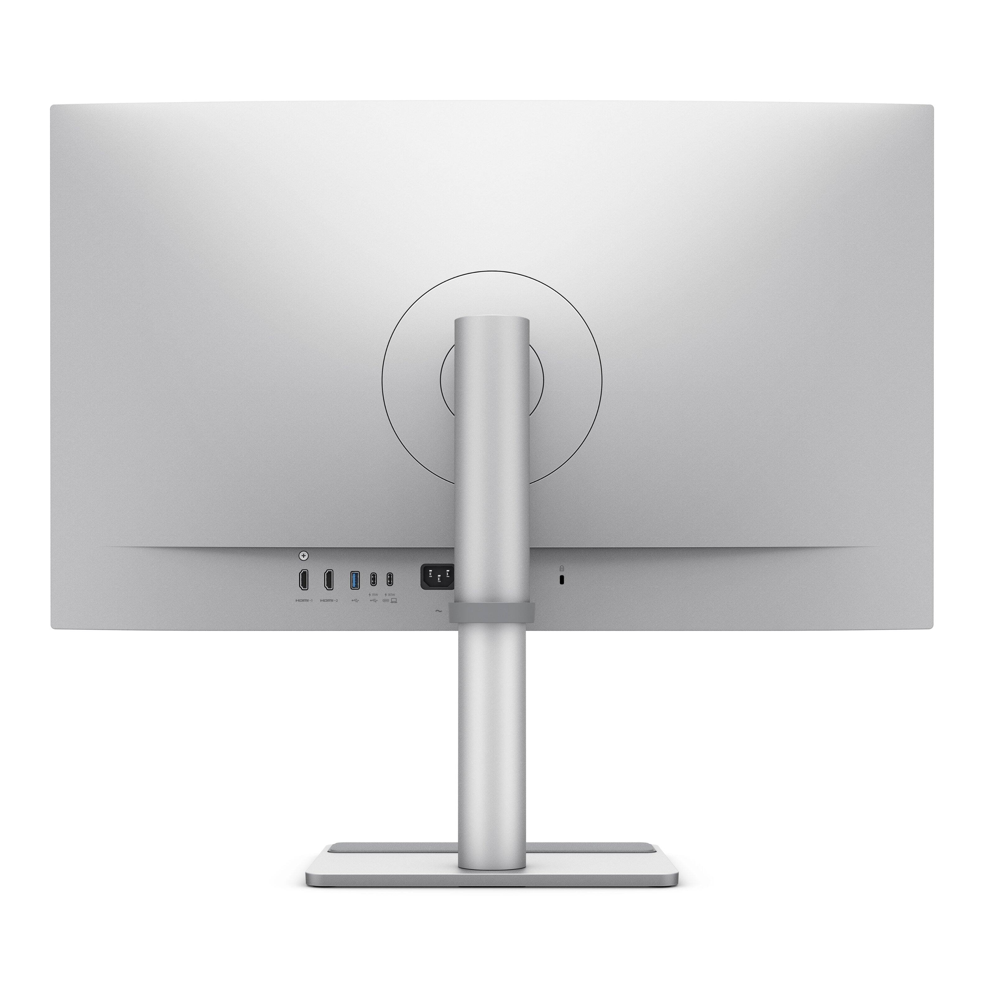 Back. BenQ - MA320UP 31.5" IPS LED 4K Nano Gloss Monitor for Macbook (HDMI/USC-C 90W) - Gray.