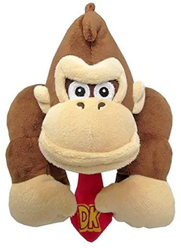 Little Buddy - Nintendo - Super Mario Bros. Donkey Kong 10" Plush - Collectibles - Multicolor