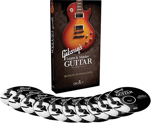 Gibson's Learn & Master Guitar Bonus Workshops Instructional DVDs