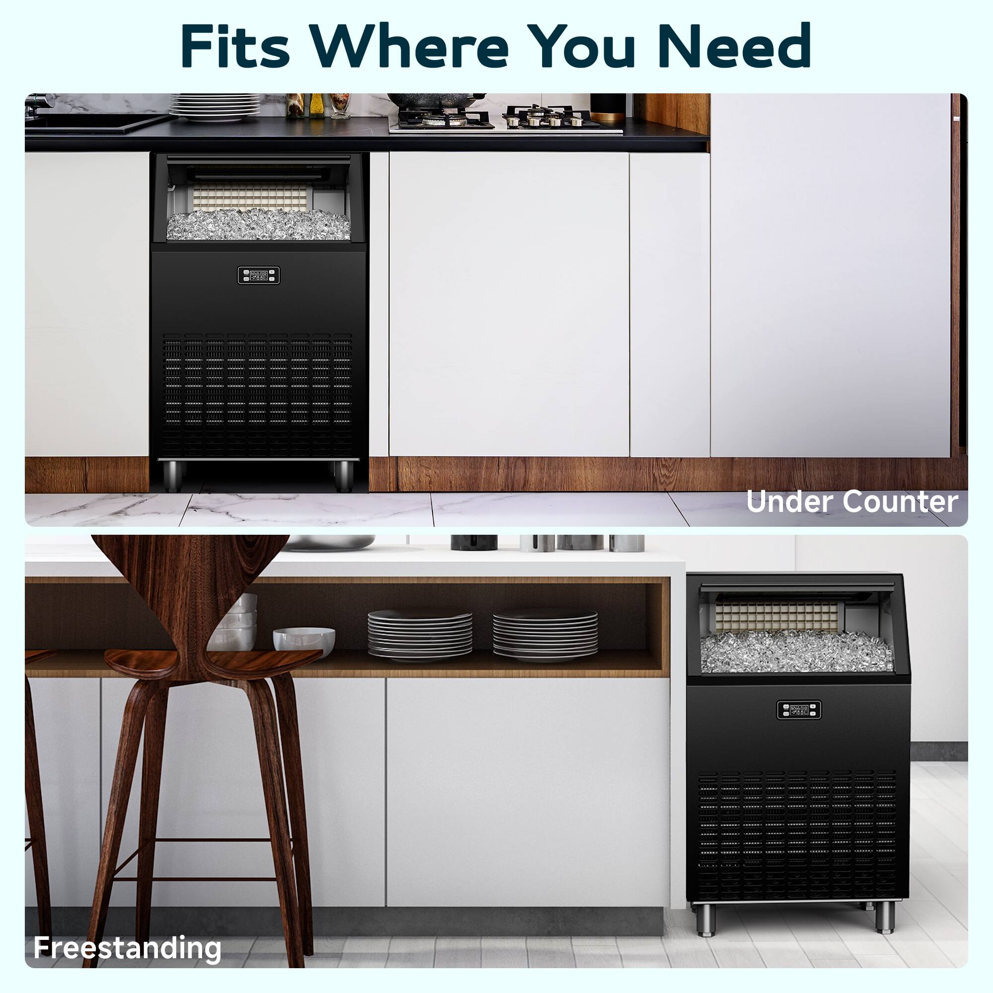 Fits Where You Need

Under Counter

Freestanding