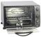 Elite Cuisine - 0.8 Cu. Ft. 6-Slice Toaster Oven Broiler - Black-Front_Standard