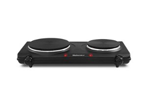 Farberware Royalty 1800 W Double Burner Black Electric Cooktop, 1 Each,  assembled product