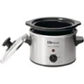 Crock-Pot® Manual 6-Quart Slow Cooker, Black Stainless Steel