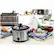 Alt View Zoom 16. Elite Gourmet - 1.5Qt. Mini Slow Cooker - Stainless Steel.