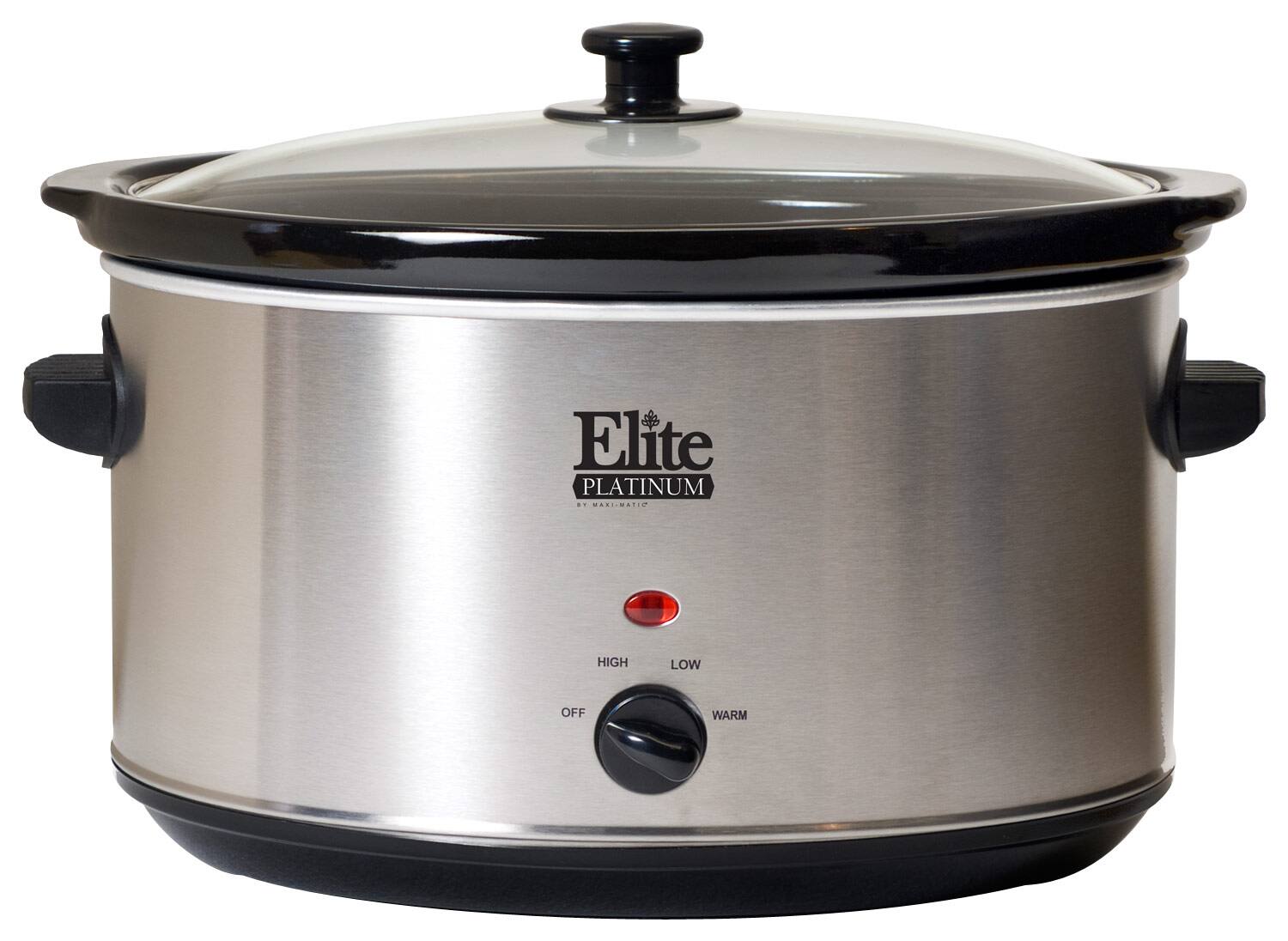 Elite Platinum 8.5Quart Slow Cooker brushed stainless steel MST900V Best Buy