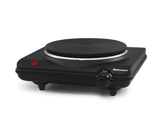 Elite Gourmet Electric Single Cast Burner Black ESB-301BF ...