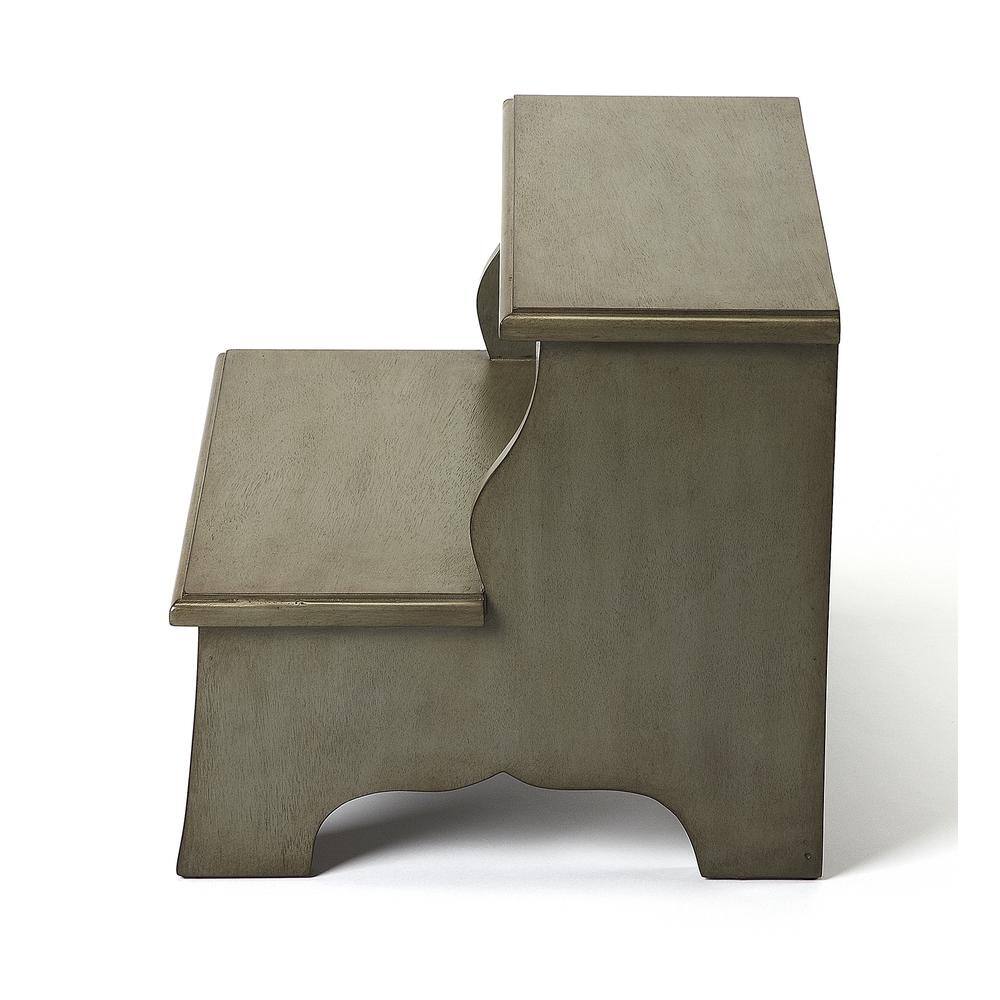 Left. Butler Specialty - Melrose Step Stool - Gray.