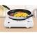 Alt View 11. Elite Cuisine - Buffet 8.75" Electric Cooktop - White.