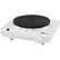 Left. Elite Cuisine - Buffet 8.75" Electric Cooktop - White.