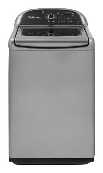 Whirlpool - Cabrio Platinum 4.8 Cu. Ft. 13-Cycle High-Efficiency Top-Loading Washer-Front_Standard