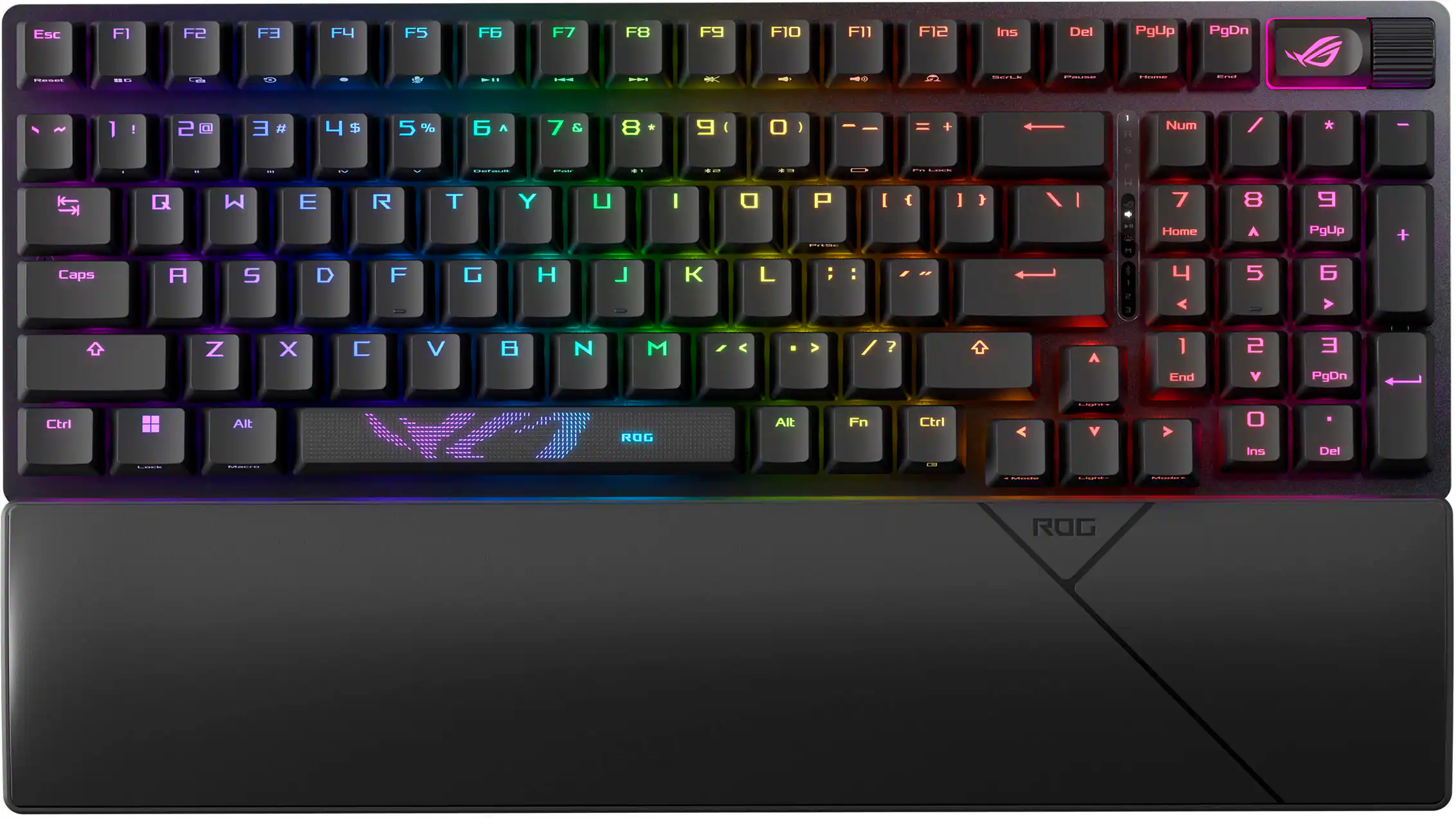 ASUS - ROG Strix Scope II 96 Full Size Wireless Mechanical Gaming Keyboard with Hot-Swappable ROG NX Snow Switches - Black