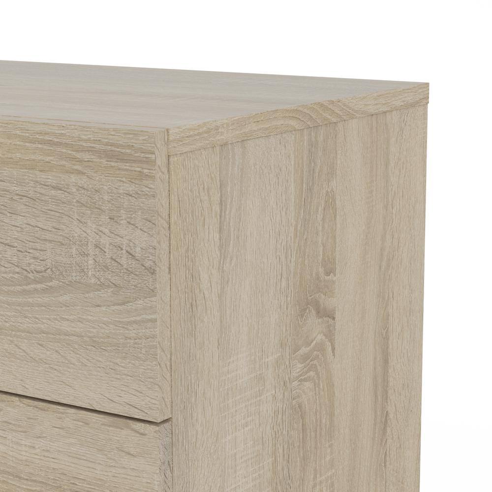 Alt View 7. Tvilum - Austin 8 Drawer Double Dresser, Oak Structure - Brown.