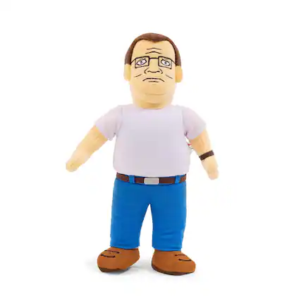 Front. Toynk - King Of The Hill Hank Hill 12-Inch Collector Plush - Multi-Colored.