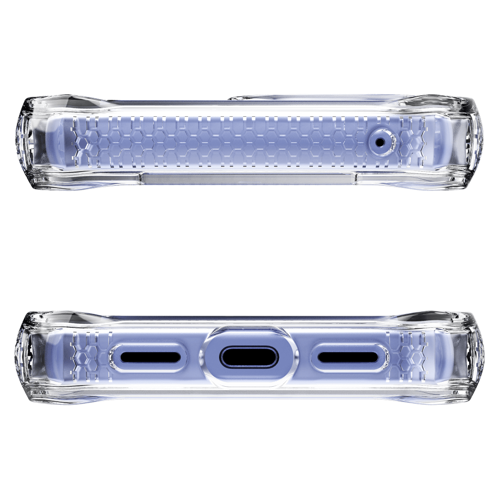 Alt View 2. Itskins - HYBRID R // CLEAR MagSafe Case for Google Pixel 10a - Clear.