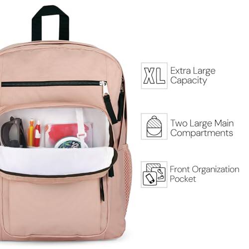 Extra Large XL Capacity  
Two Large Main Compartments  
Front Organization Pocket