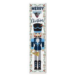 Jardine - Maine Black Bears 11" x 46" Nutcracker Holiday Leaner Sign - White