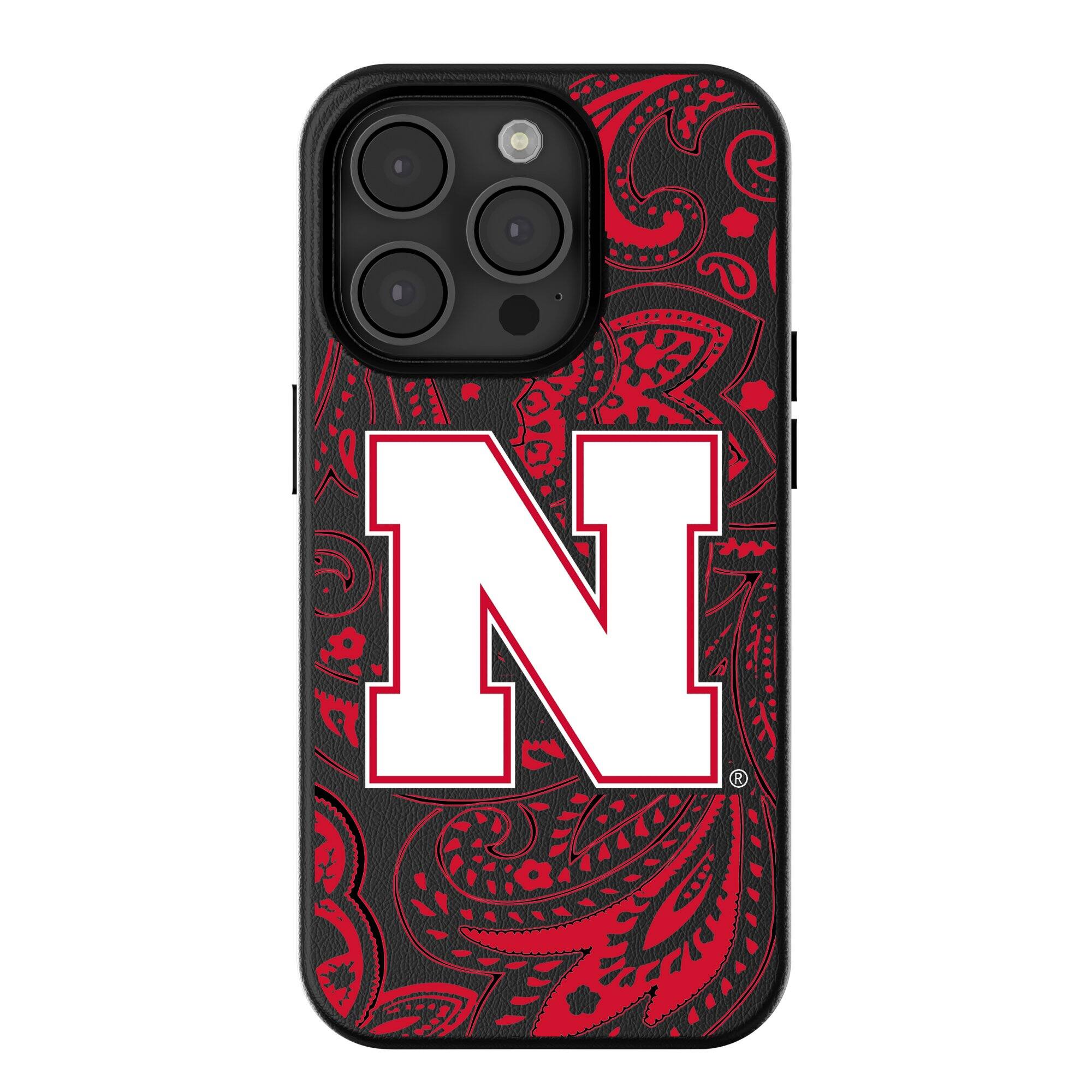 Keyscaper - NCAA - Nebraska Huskers Paisley iPhone Magnetic Bump Case - 15 Pro - Black price history on PriceWatchPro