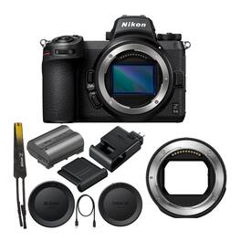 Z6II Mirrorless Digital Camera with Nikon FTZ II Mount Adapter Bundle