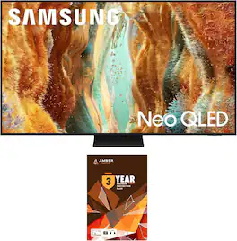 Samsung - QN85QN70FAFXZA 85 Inch Neo QLED 4K Smart TV with Dolby Atmos and 3 Year Amber Protection Plan (2025)