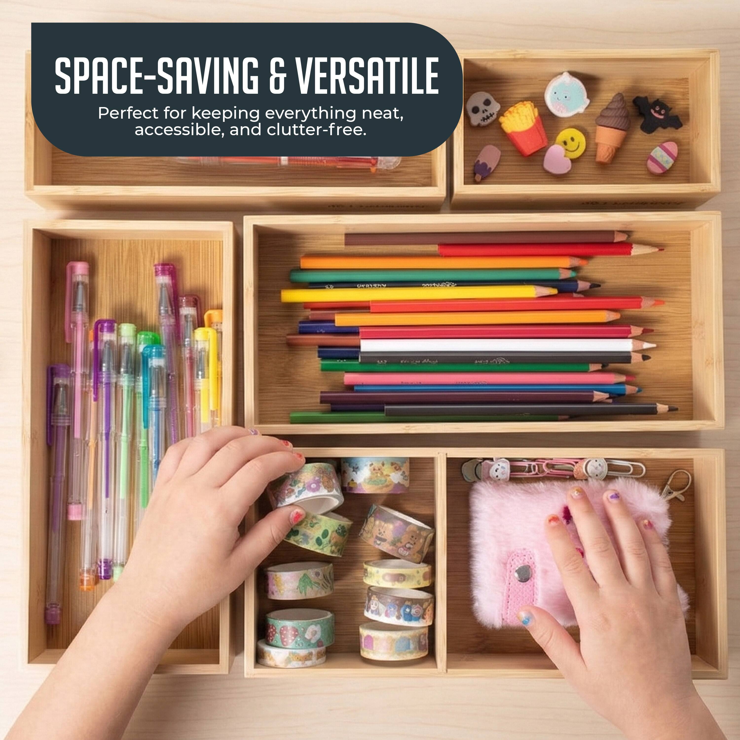 SPACE-SAVING & VERSATILE  
Perfect for keeping everything neat, accessible, and clutter-free.