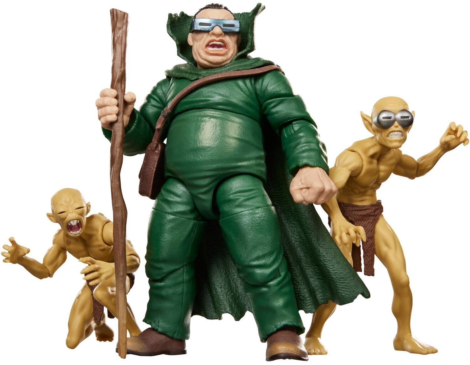 Alt View 1. Hasbro - Fantastic Four Comics - Marvel Legends - Marvel's Mole Man & Moloids Action Figure Multi-Pack   - COLLECTIBLES - Multicolor.