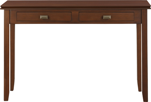 Simpli Home - Artisan Collection Console Sofa Table - Auburn Brown
