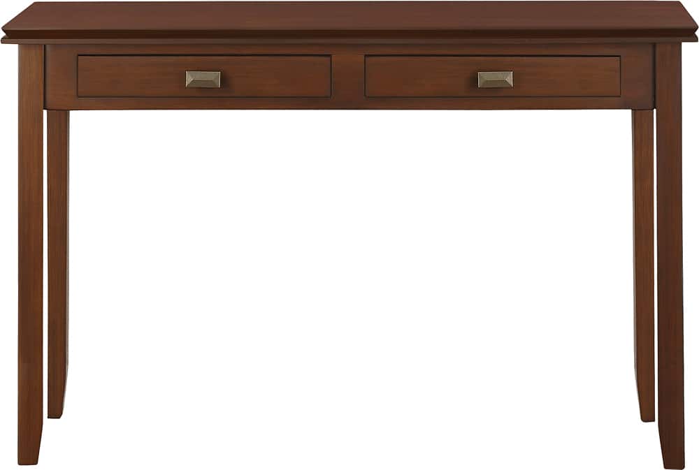 Best Buy Simpli Home Artisan Collection Console Sofa Table Auburn
