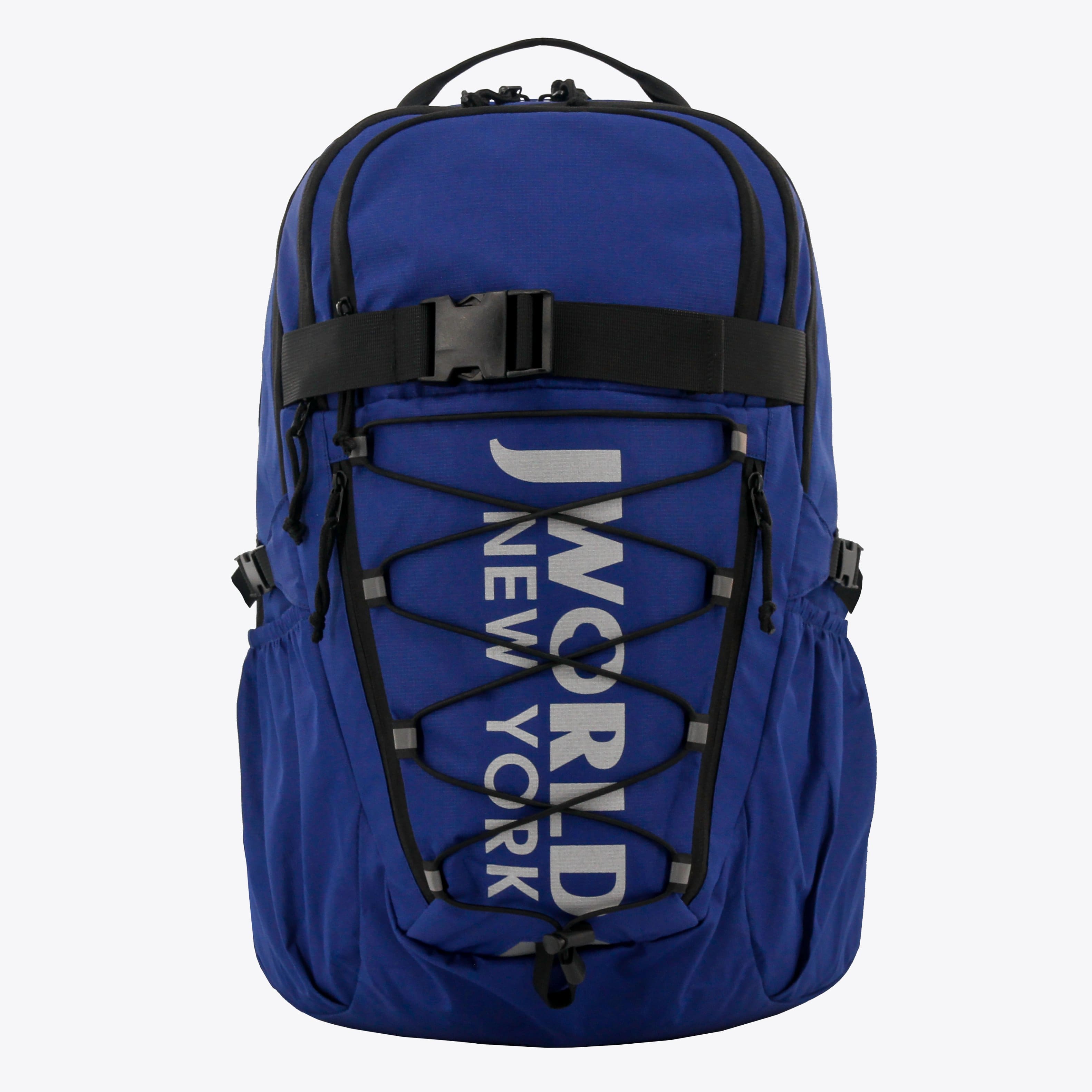 J World - Unisex Stride Laptop Backpack for School and Travel - NAVY BLUE
