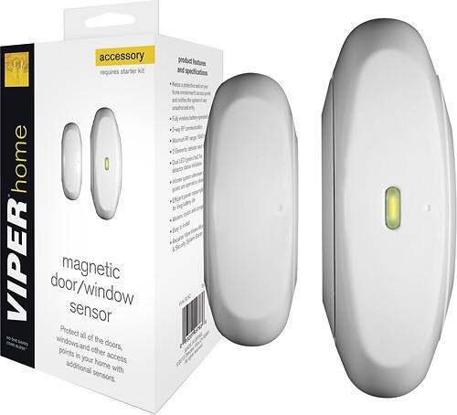 Front Standard. Viper - Wireless Door/Window Sensor.