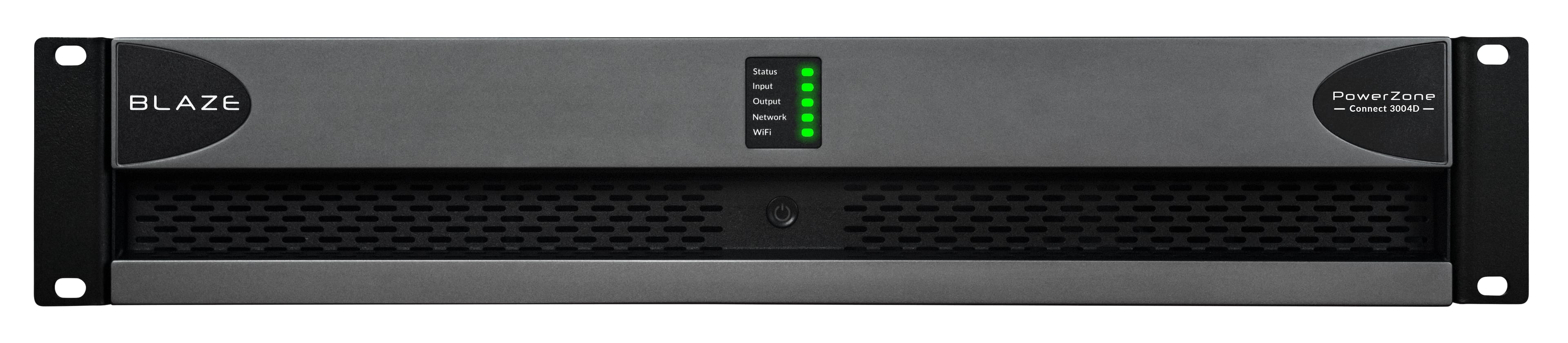 Sonance - Blaze PowerZone Connect 3004D – 3000 W DSP-enabled Class-D amplifier with 4 channels (Each) - Black