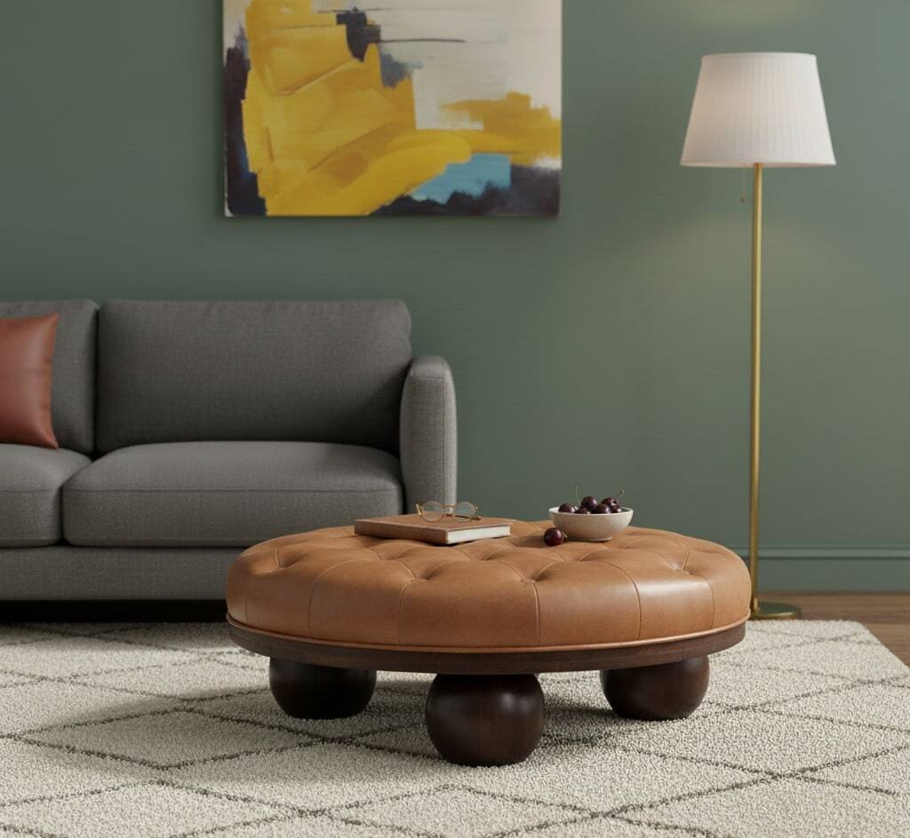 Alt View 5. Artisan Furniture - Artisan Furniture Solid WoodSfera Coffee Table - Brown.
