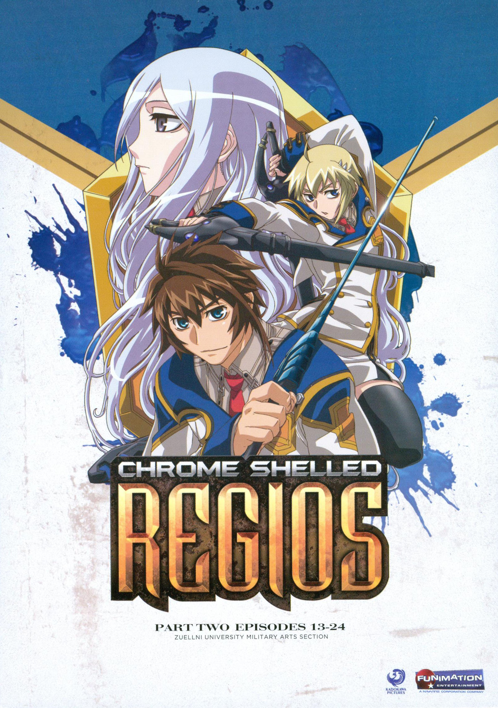 Anime Chrome Shelled Regios HD Wallpaper