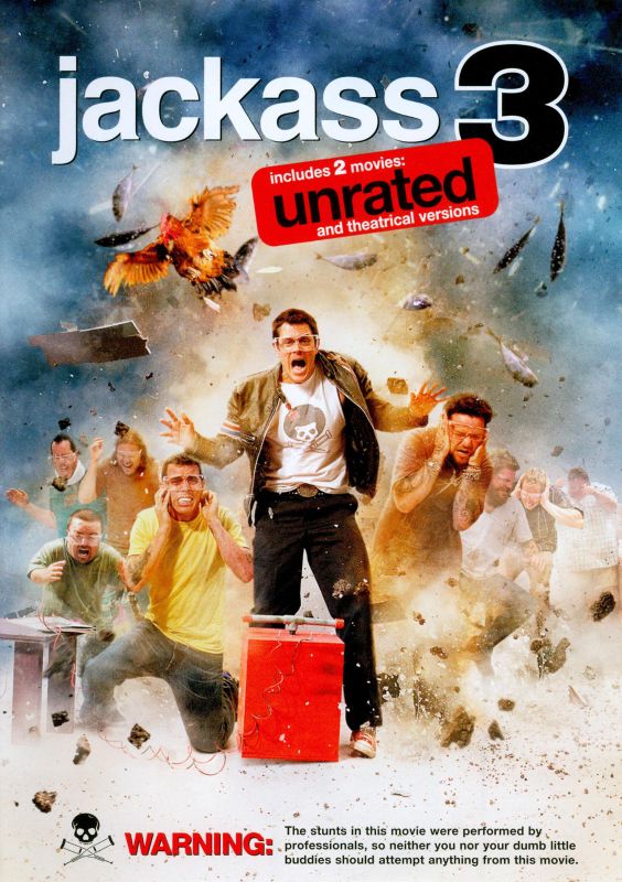  Jackass 3 [Rated/Unrated] [DVD] [2010]