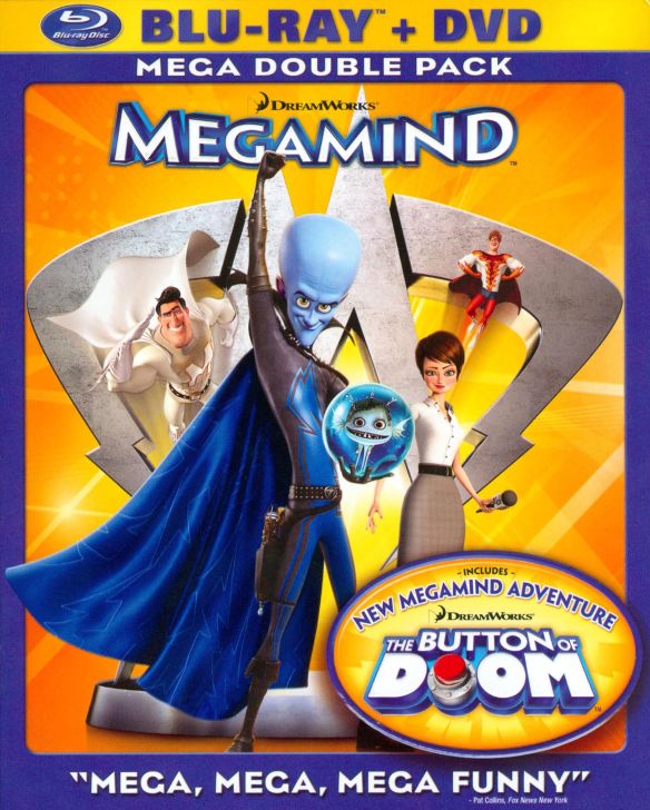 Megamind [Blu-Ray/DVD] [Blu-ray/DVD] [2010]